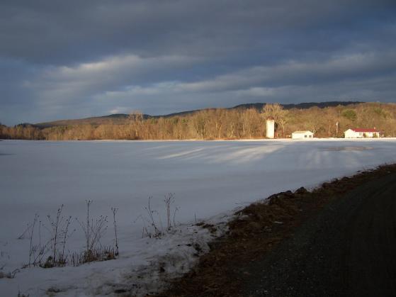 farm snow